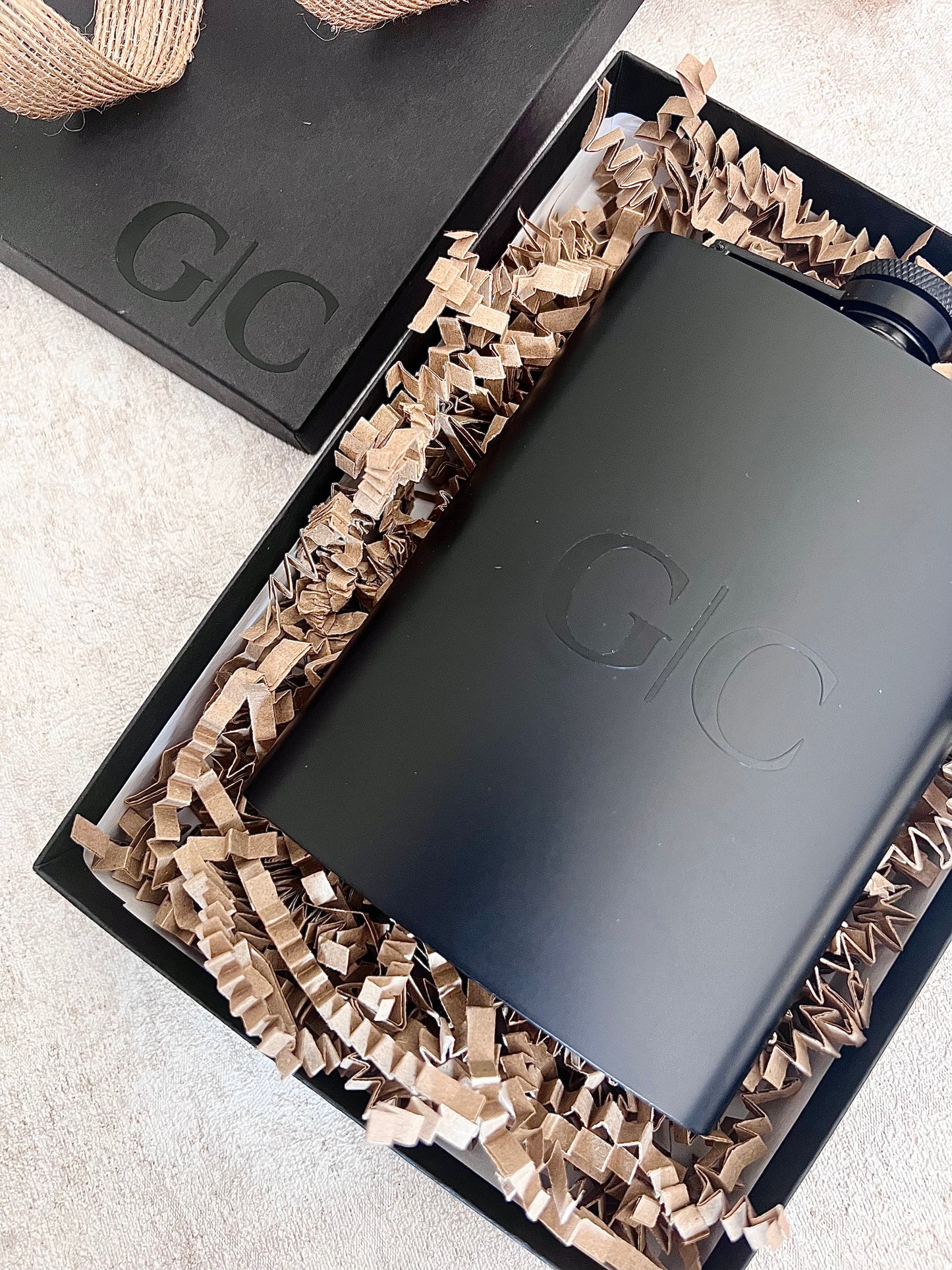 Matte Groomsmen Hip Flask