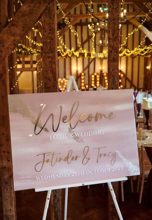 Painted Welcome Sign