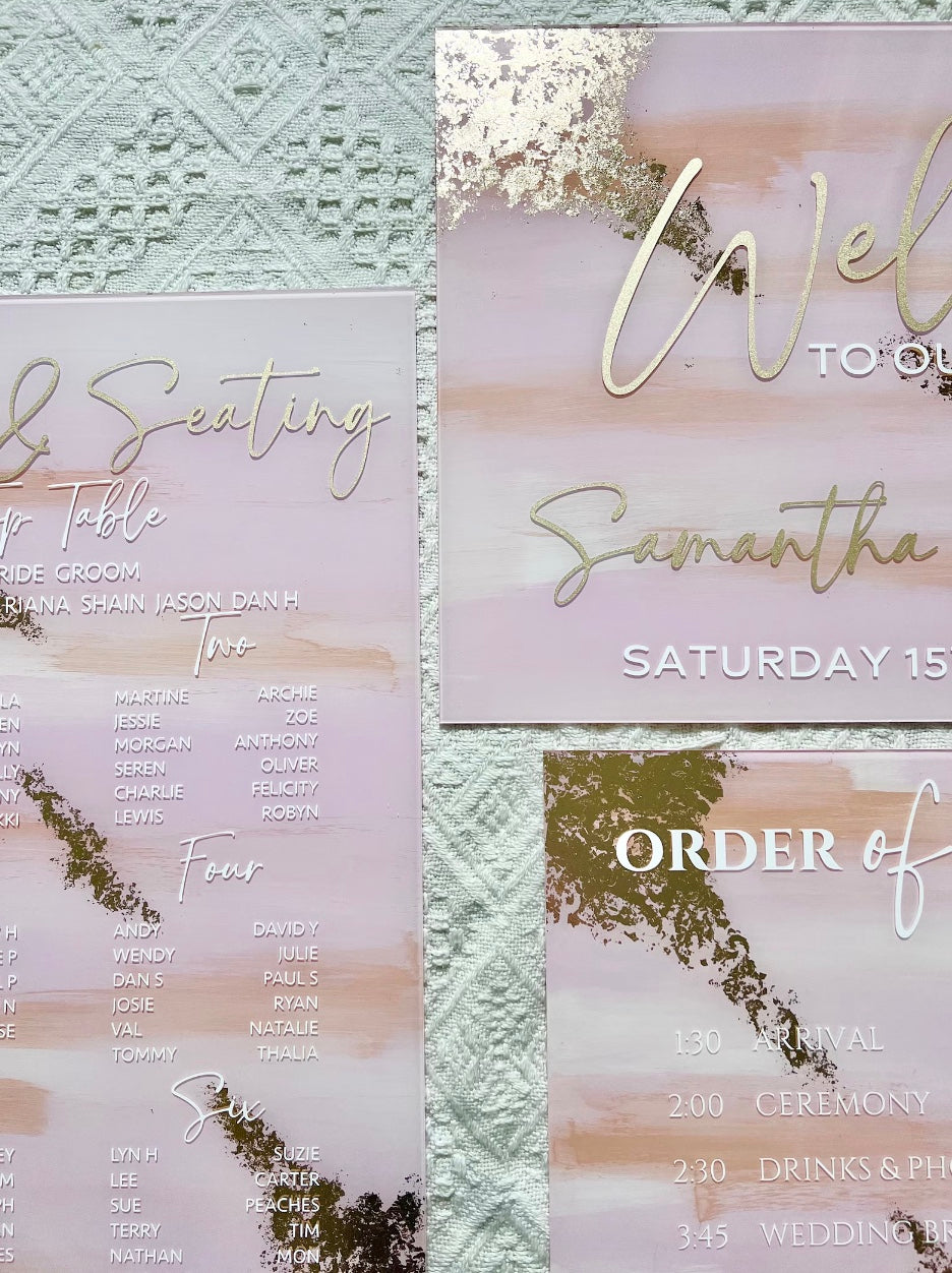 Painted Welcome Sign