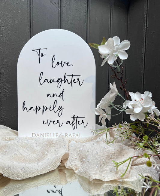 Love & Laughter Arch