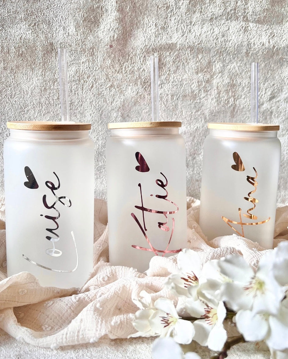 Personalised Glass Tumbler