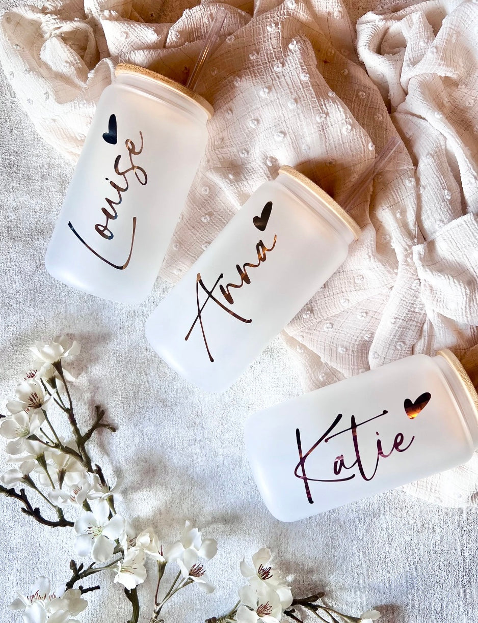 Personalised Glass Tumbler