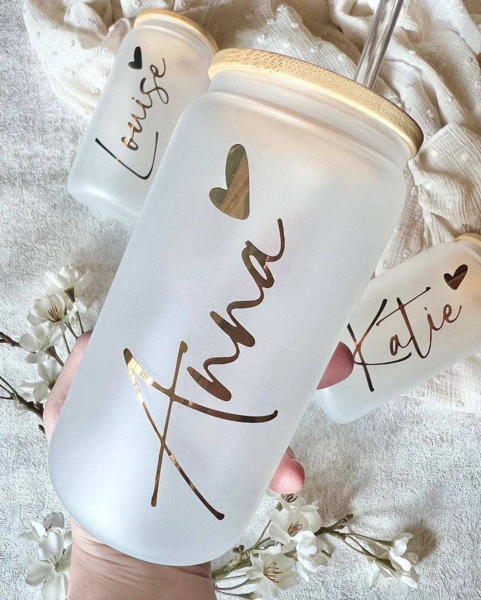 Personalised Glass Tumbler