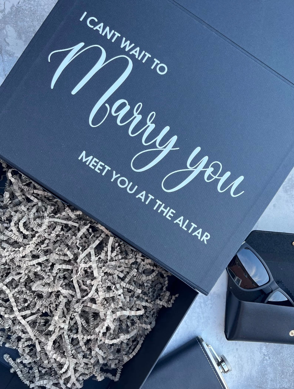 Groom's Gift Box