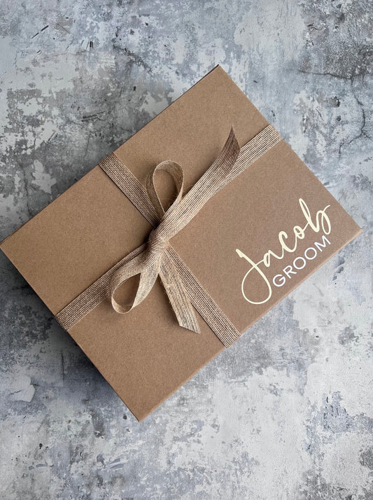 Groom's Gift Box
