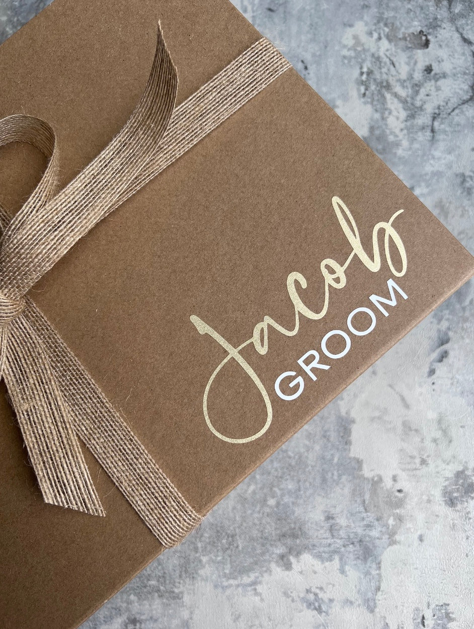 Groom's Gift Box