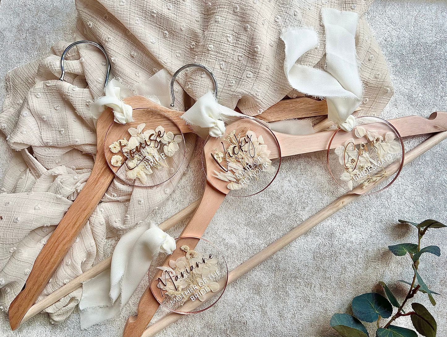 Pressed Flower Hanger Tags