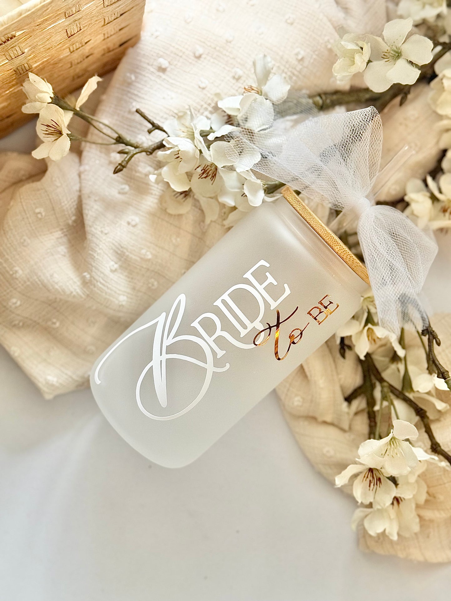Bride to be - Glass Tumbler