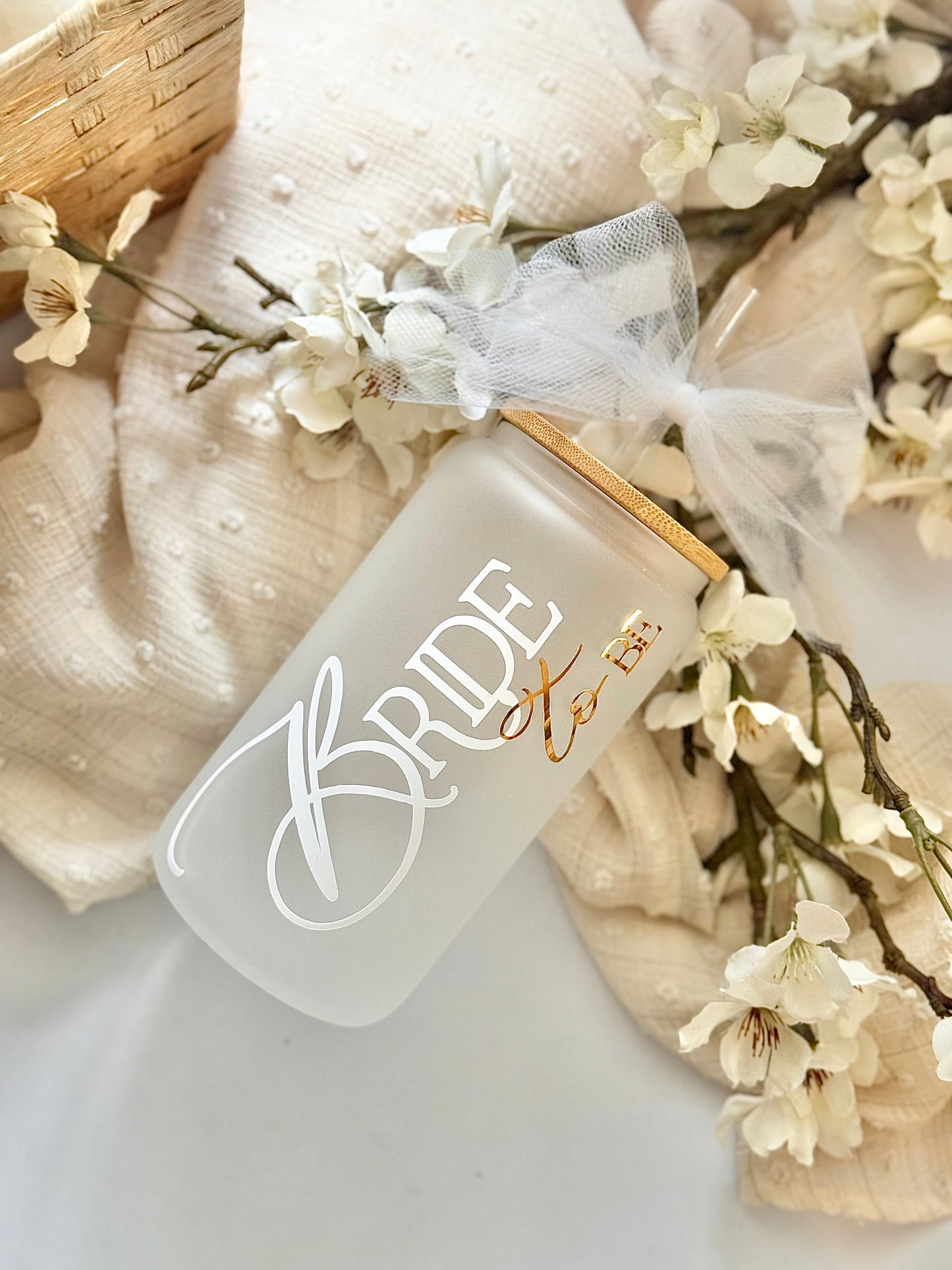Bride to be - Glass Tumbler