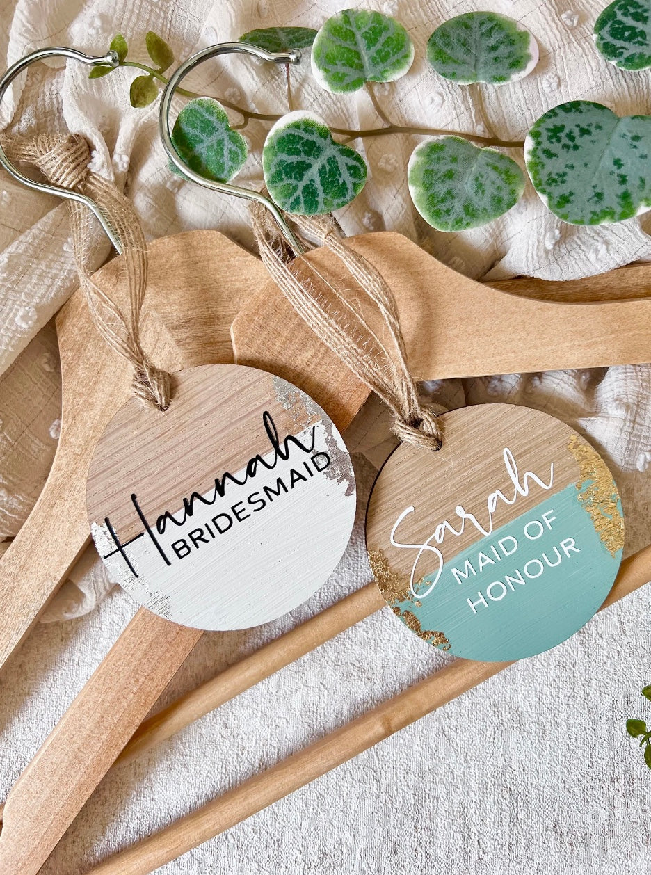 Wooden Hanger Tags