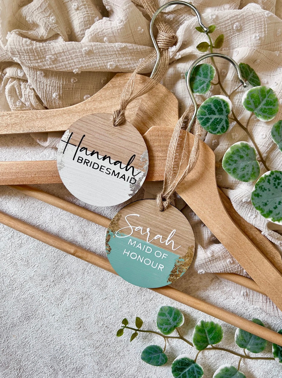 Wooden Hanger Tags