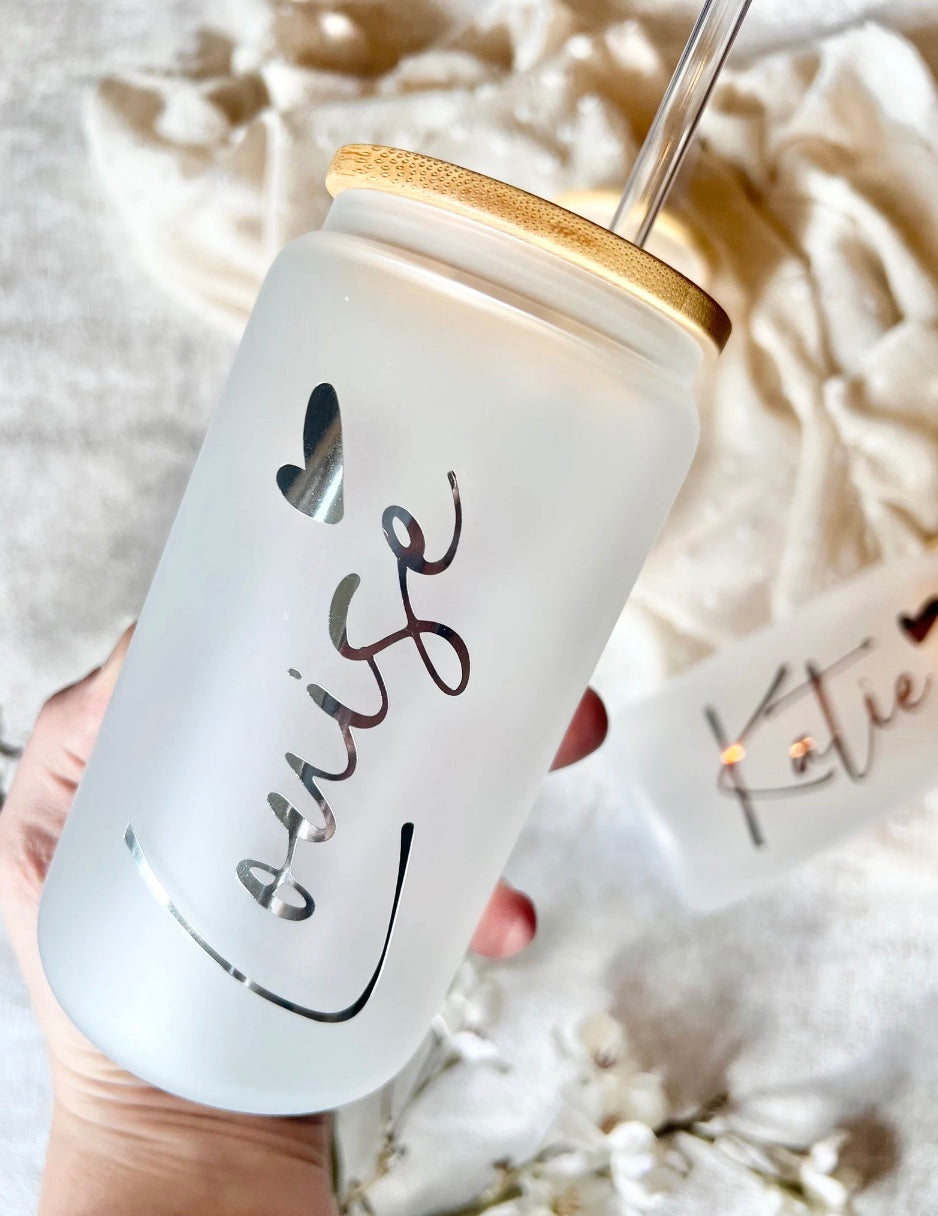 Personalised Glass Tumbler