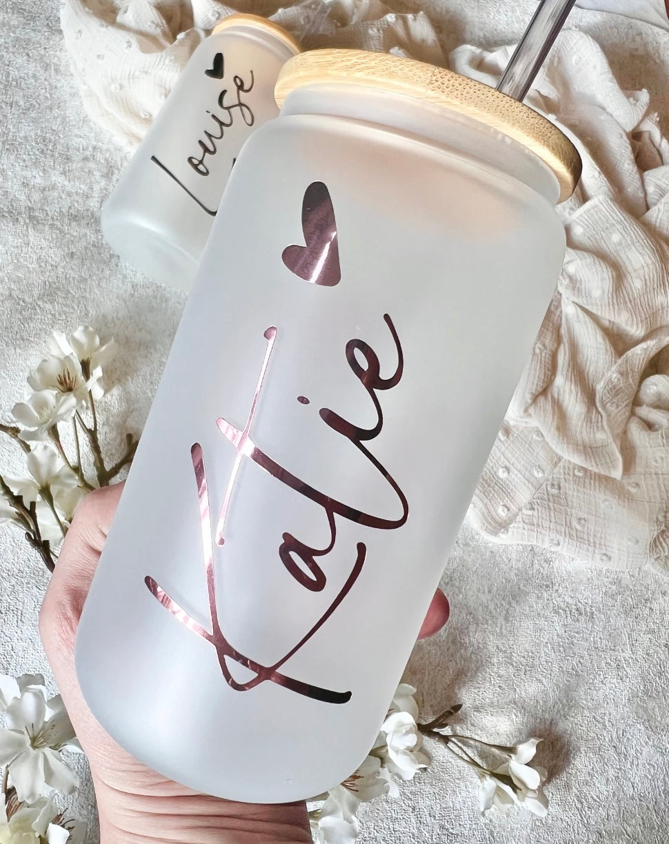 Personalised Glass Tumbler