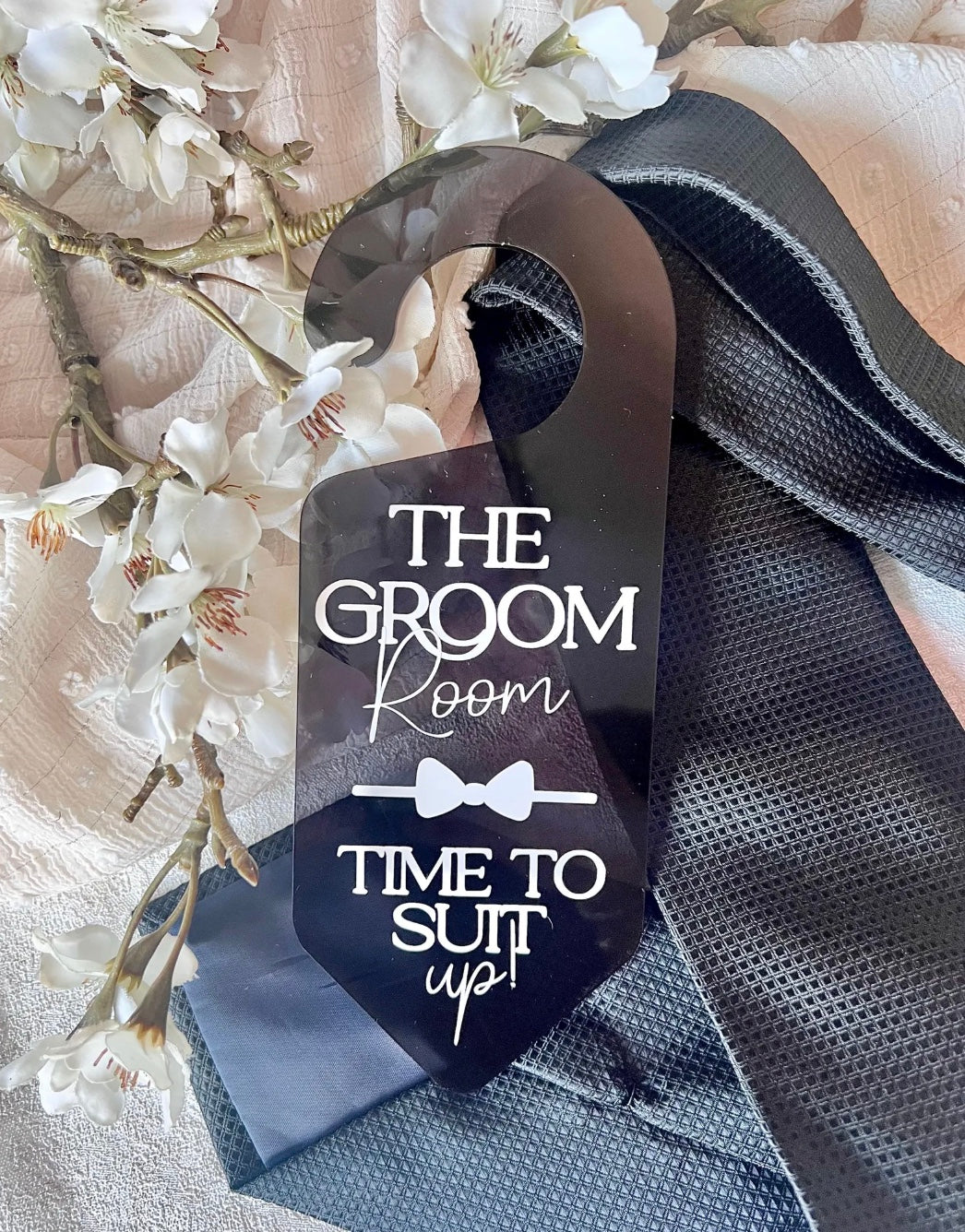 Groom Suite Door Hanger
