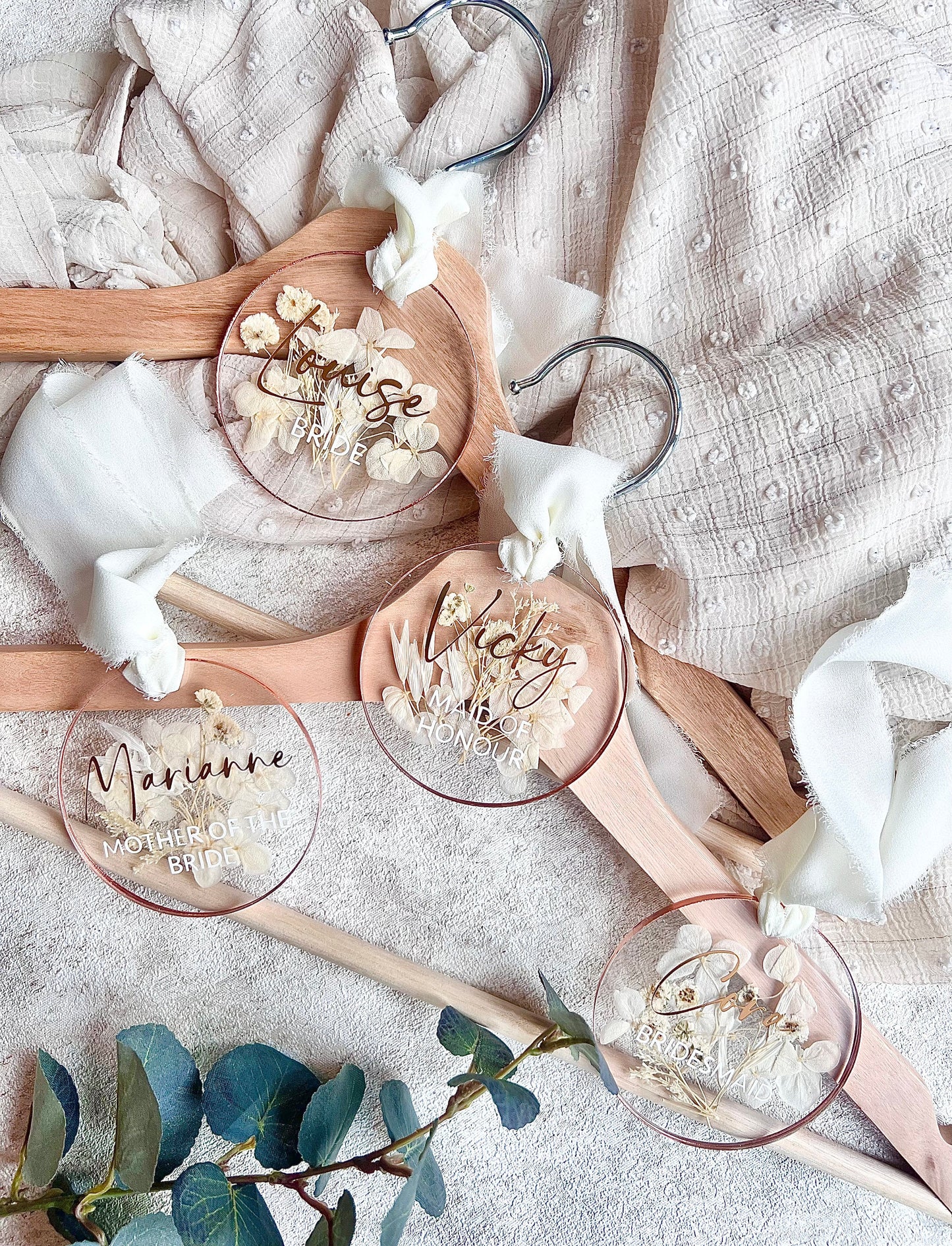 Pressed Flower Hanger Tags